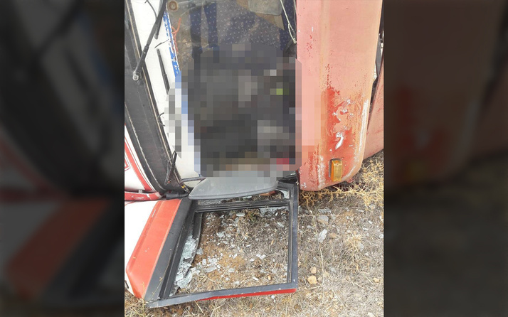 Konya'da bir kişi moloz dökerken kamyonun devrilmesi sonucu öldü
