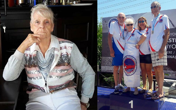 Türkiye'nin en yaşlı kadın yüzücüsü evinde ölü bulundu