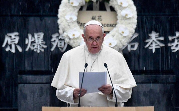 Papa Francis'ten Ukrayna için dua çağrısı