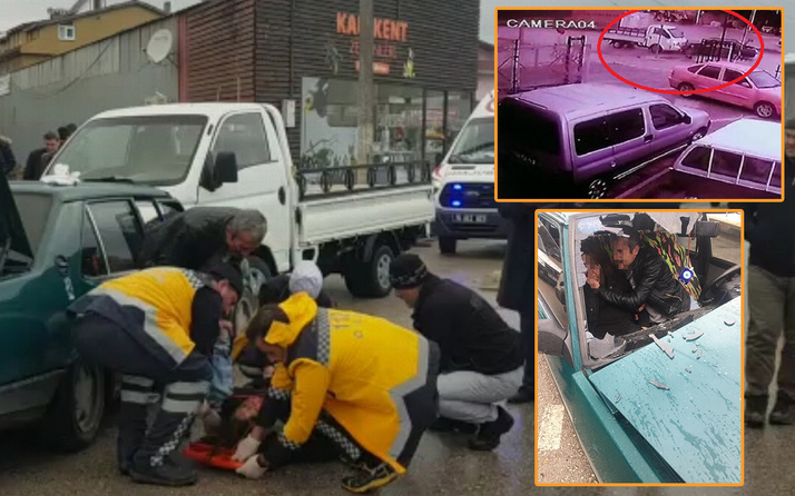 Bursa İznik'teki karşılıksız aşk kazası güvenlik kamerasında