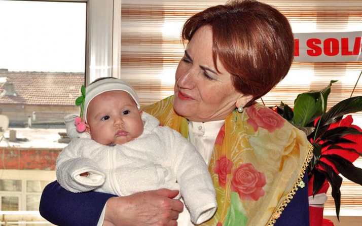 Meral Akşener ikinci kez babaanne oldu torununa hangi ismi koydu