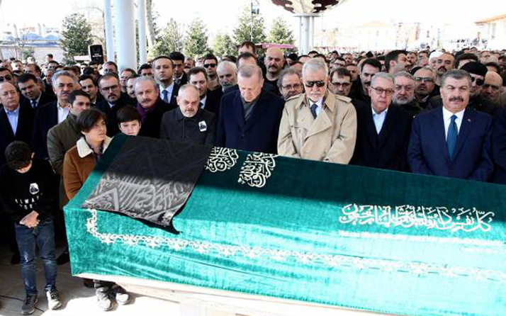 Cumhurbaşkanı Erdoğan Sinan Kılıç'ın cenaze törenine katıldı