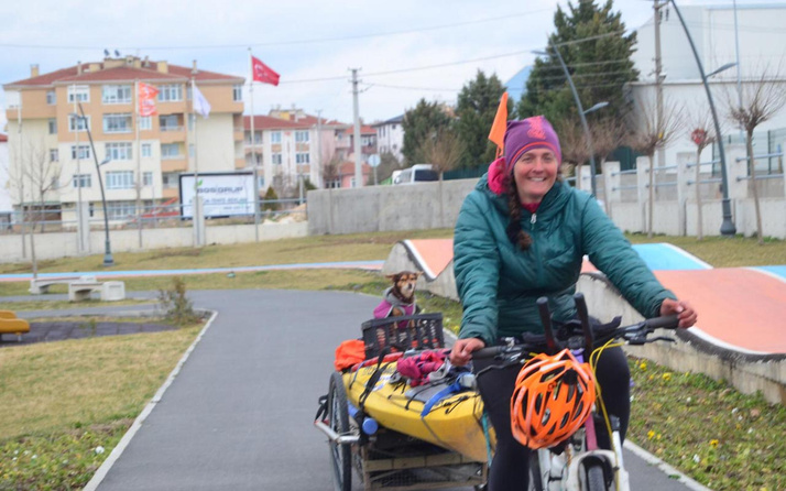 İsveç'ten Kırklareli'ne bisikletiyle uzanan yolculuğunu İstanbul'la noktalayacak