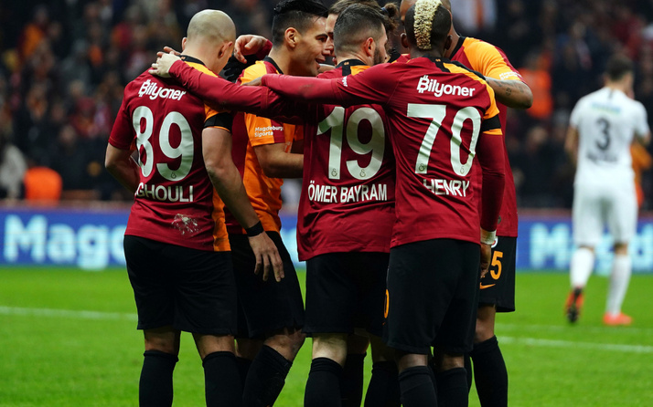 Galatasaray'da galibiyet serisi 8'e çıktı