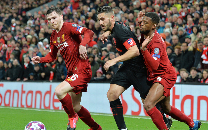 Atletico Madrid Liverpool'u eledi PSG çeyrek finale yükseldi