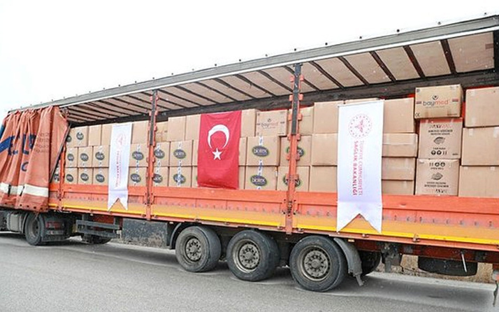 Türkiye'den İran'a yardım eli! Koronavirüs için sağlık malzemeleri gönderildi