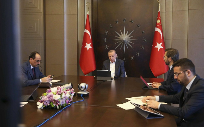 Cumhurbaşkanı Erdoğan MİT Başkanı Hakan Fidan ile görüştü