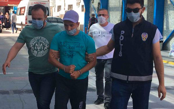 Konya'da 155 suç kaydı bulunan zanlı tutuklandı