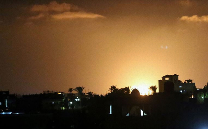 Esed rejimi İsrail'in Şam'a hava saldırısı düzenlediğini iddia etti