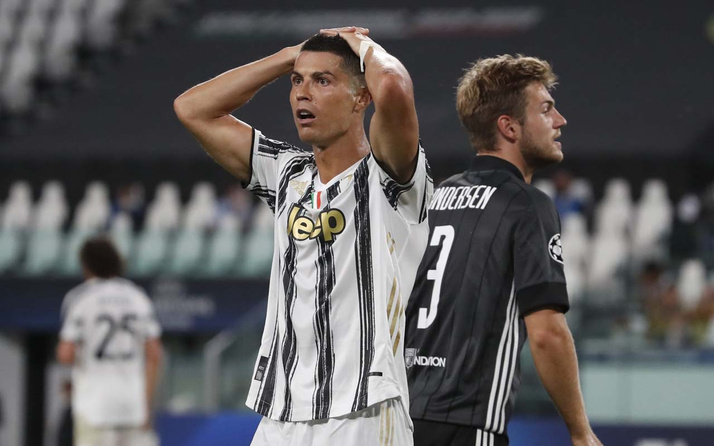 Juventus'u Ronaldo da kurtaramadı Lyon çeyrek final biletini kaptı