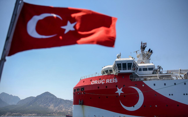 Oruç Reis gemisinin Doğu Akdeniz'deki çalışma süresi 12 Eylül'e kadar uzatıldı