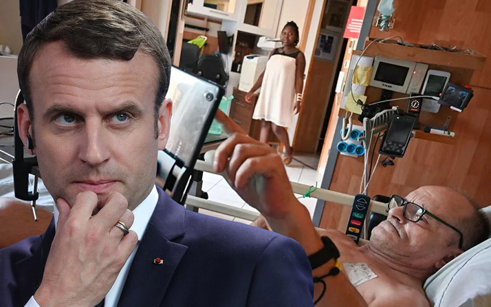 Fransa lideri Macron'un ötanazi talebini reddettiği hasta, ölümünü canlı yayınlayacak