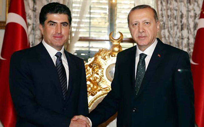 Ankara'da kritik görüşme! Erdoğan, Neçirvan Barzani'yi kabul etti