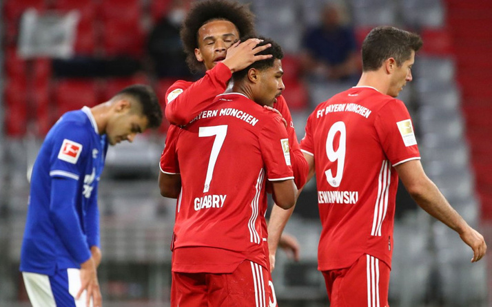 Bayern Münih'ten Schalke'ye 8 gol birden