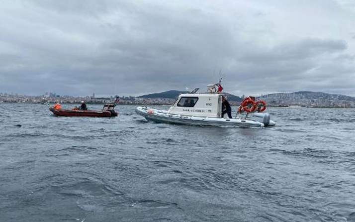 Bostancı'da denize atlayan kadın 2 bin 500 metre açıkta kurtarıldı