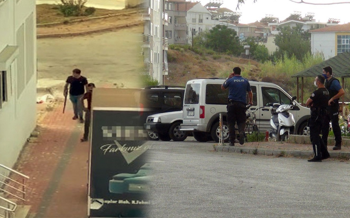 Ustaya kızdı! Antalya'da  pompalı tüfekle ortalığı birbirine kattı