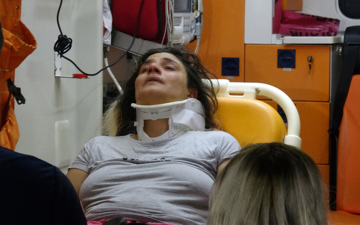 Adana'da genç kadın eşi tarafından hastanelik edildi
