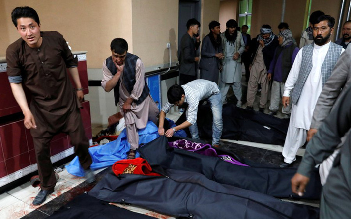 Afganistan'da IŞİD eğitim merkezine intihar saldırısı yaptı! Çoğu öğrenci 18 ölü 57 yaralı