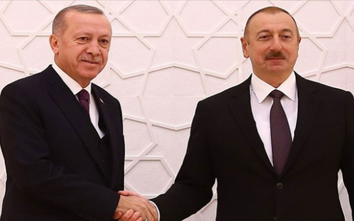 Birlik mesajı verildi! Cumhurbaşkanı Erdoğan Azerbaycan Cumhurbaşkanı Aliyev ile görüştü