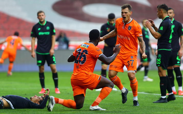 Başakşehir'in ligdeki hızını Konyaspor'da kesemedi