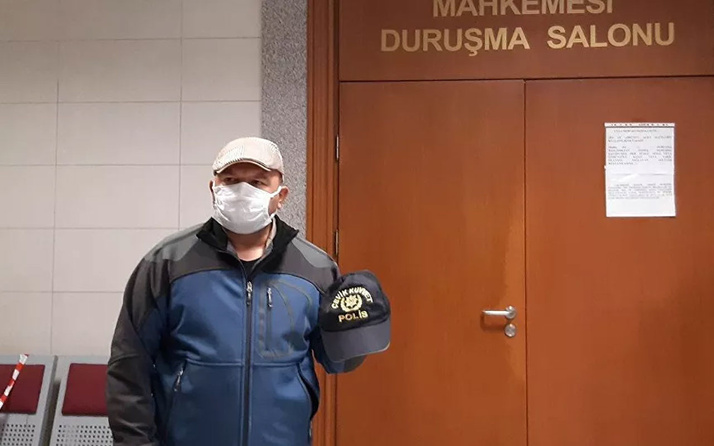 FETÖ'den yargılanan Talha Uğurluel, çevik kuvvet şapkasıyla savunma yaptı