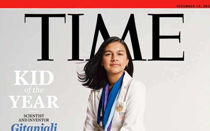 Time dergisi, 15 yaşındaki bilim insanı Gitanjali Rao'yu 'Yılın Çocuğu' seçti
