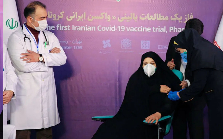 İran "COVIRAN Bereket" aşısında insan denemelerine geçti