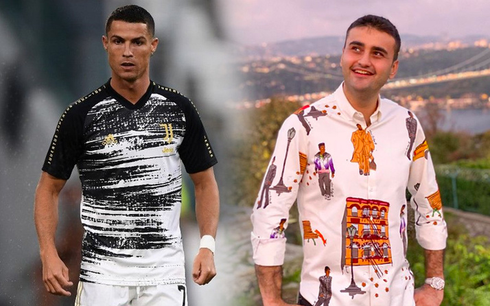 Cristiano Ronaldo CZN Burak'ın restoranına gitti! Pideyle verdiği poz olay oldu