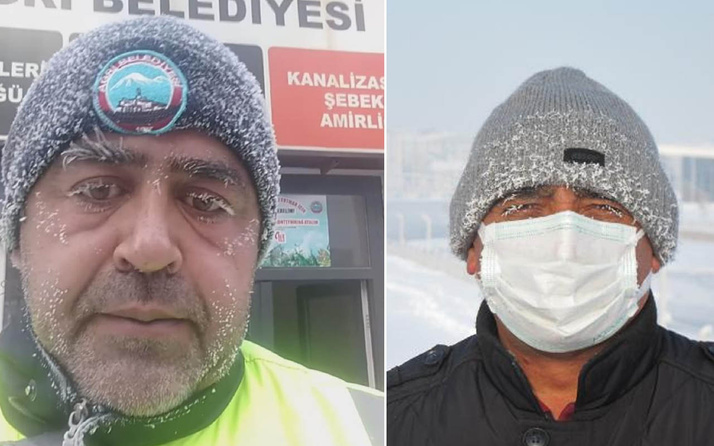 Doğu Anadolu'da Sibirya soğukları: Ağrı eksi 32.7 dereceyi gördü