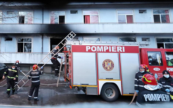 Romanya'da pandemi hastanesinde ikinci yangın olayı: 4 kişi hayatını kaybetti