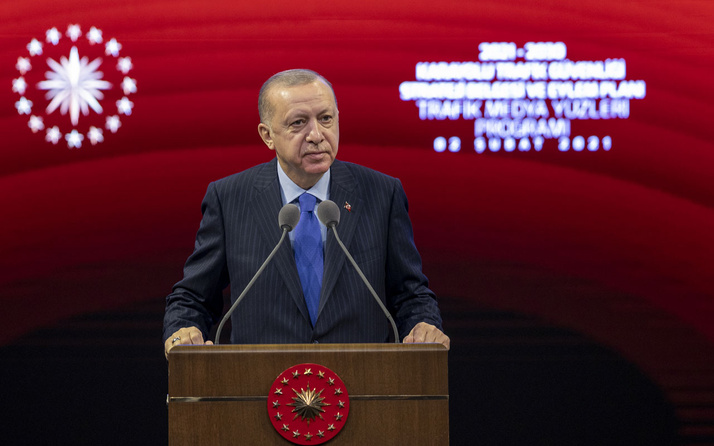 Cumhurbaşkanı Erdoğan açıkladı: Türkiye yüzde 50 azalış hedefini tutturan iki ülkeden biri oldu