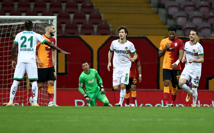 Alanyaspor'a kaybeden Galatasaray kupada havlu attı