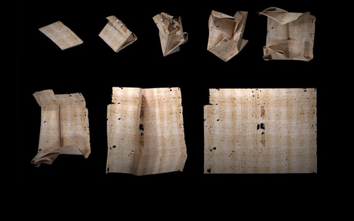 Hollanda'da 300 yıl önce şifreli katlanmış mektubun gizemi çözüldü