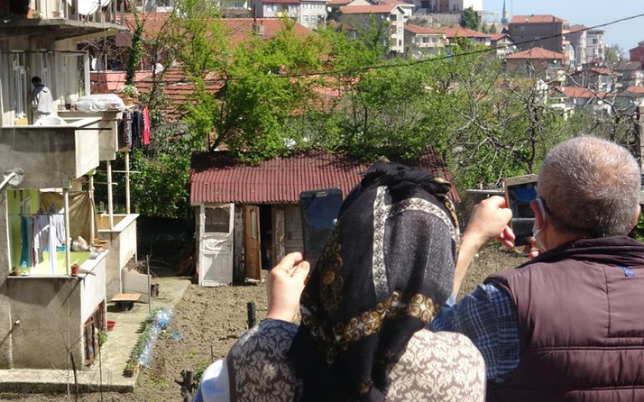 Zonguldak'ta kan donduran manzarayı gören telefona sarıldı! Film gibi izlediler