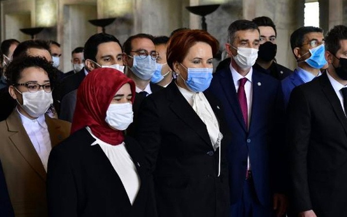 İYİ Parti Lideri Meral Akşener, Anıtkabir'i ziyaret etti
