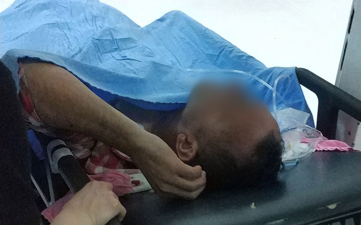 Samsun'da birlikte yaşadığı kadın bıçakladı! Göğsünde bıçakla hastaneye geldi