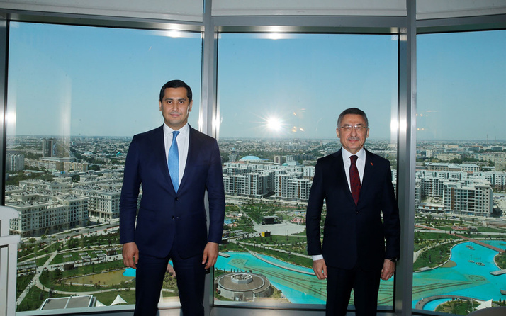 Cumhurbaşkanı Yardımcısı Fuat Oktay Özbekistan'da