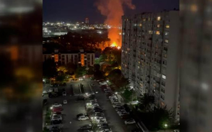 Bakırköy Ataköy'de aynı ağaçlık alanda 3 günde ikinci yangın