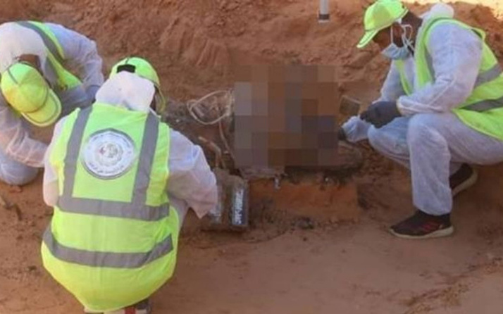 Libya'da yeni bir toplu mezardan 9 ceset kalıntısının çıkarıldı