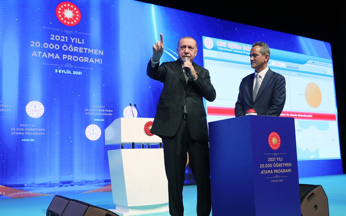 Cumhurbaşkanı Erdoğan 20 bin öğretmen ataması yaptı! Yüz yüze eğitim açıklaması!