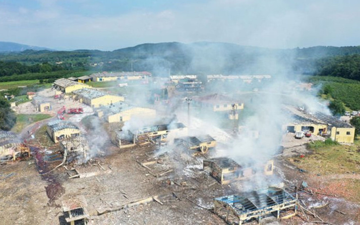 Hendek'te havai fişek fabrikasındaki patlama; 'Sabotaj' iddialarına MİT'ten yanıt geldi