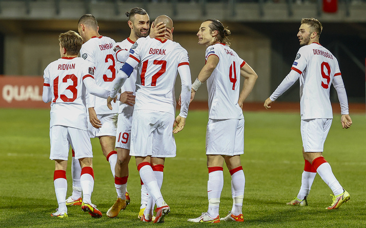 Letonya Türkiye maçı golleri ve geniş özeti
