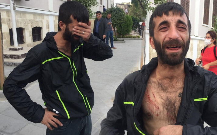 Adana'da 'onlardan zor kurtuldum' deyip gözyaşlarına boğuldu