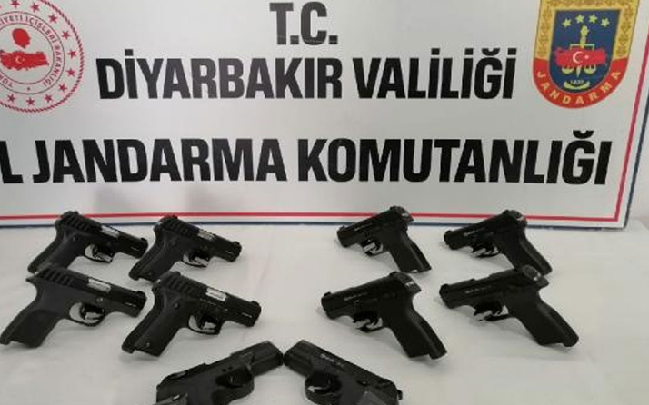 Diyarbakır’da silah kaçakçılarına operasyon! 4 şüpheli tutuklandı