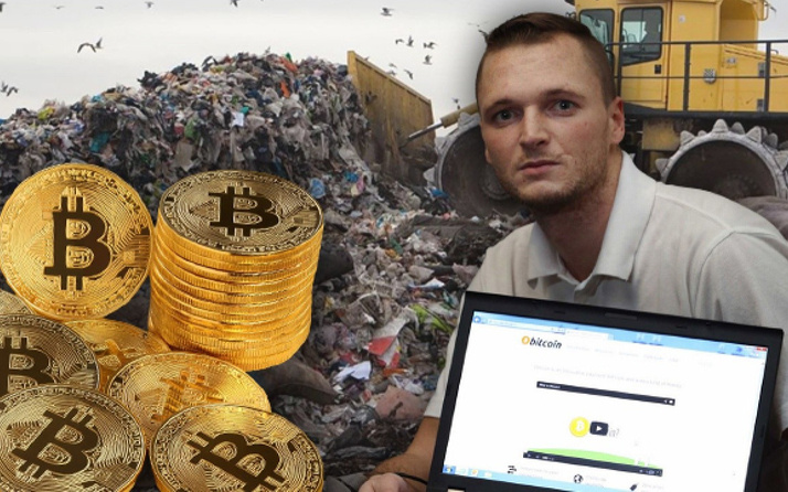 357 milyon dolarlık Bitcoin'i çöpe atan adam NASA'dan yardım istedi