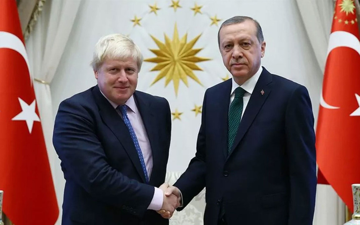 Cumhurbaşkanı Erdoğan ve Johnson arasında kritik görüşme!