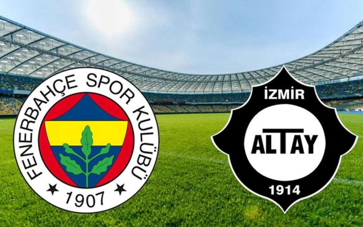 Fenerbahçe Altay maçı sonucu golleri ve özeti! Fenerbahçe 2 golle geçti