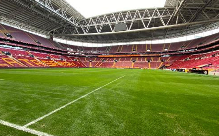 Nef Stadyumu'nun zemini Galatasaray-Trabzonspor maçına hazır