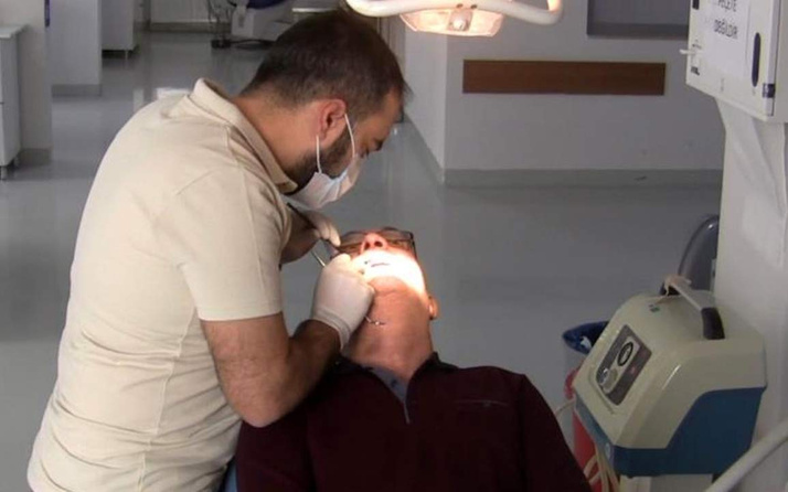 Erzincan'da dişçiye gitti 15 yıl sonra haberdar oldu kurşun büyüklüğündeydi