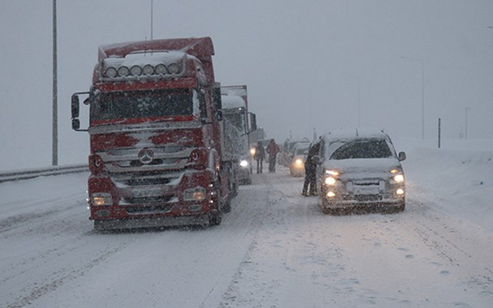 24 Ocak kapalı yollar listesi KGM kapalı yolları duyurdu güncel yol durumu